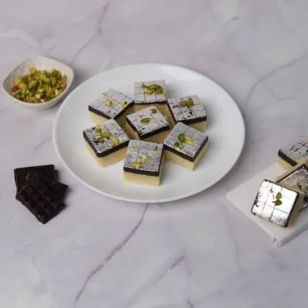 chocolate mava burfi