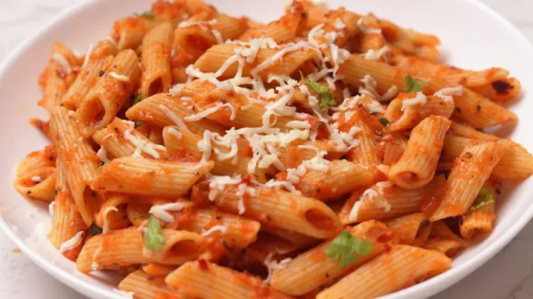 red sauce pasta