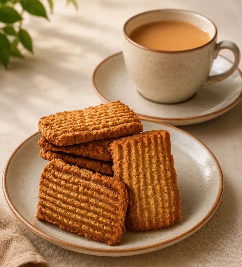 Desi ghee aata biscuit meetha